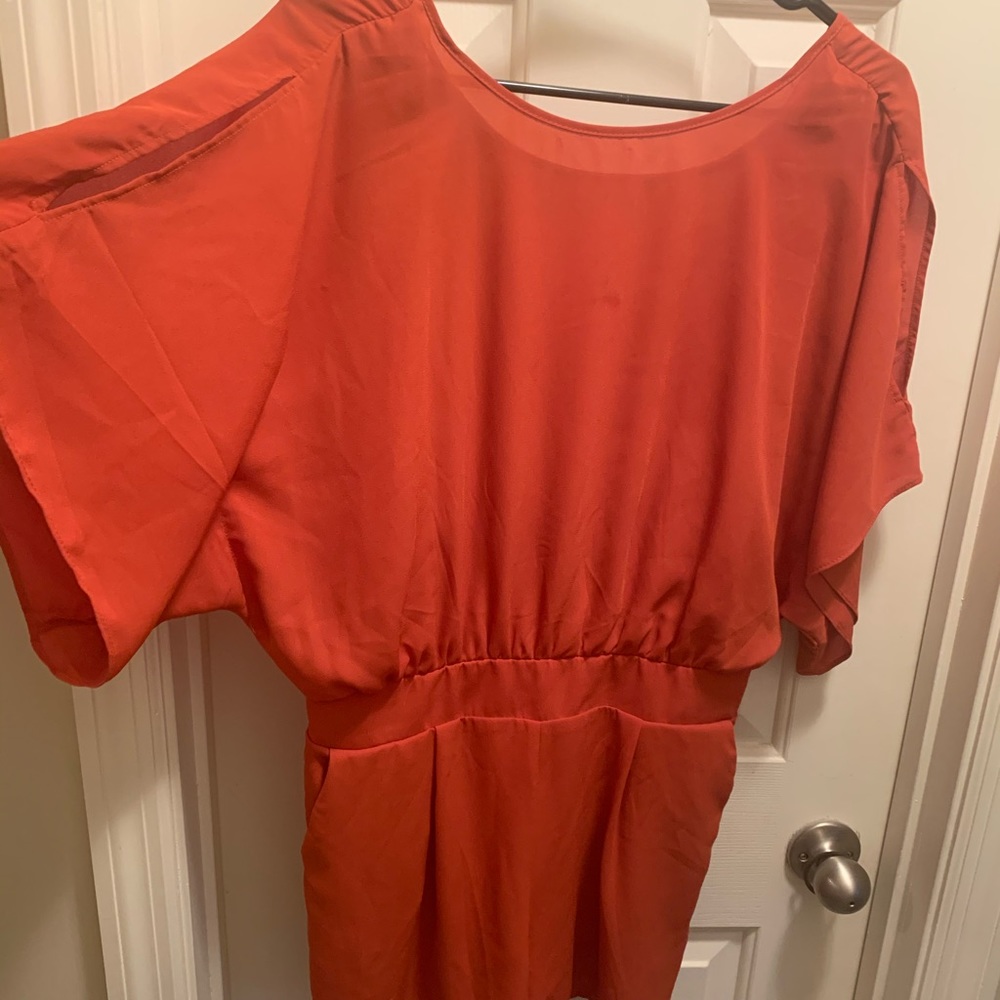 Orange romper